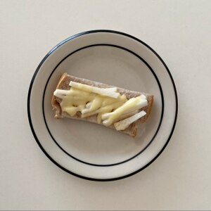 大根とチーズのトースト